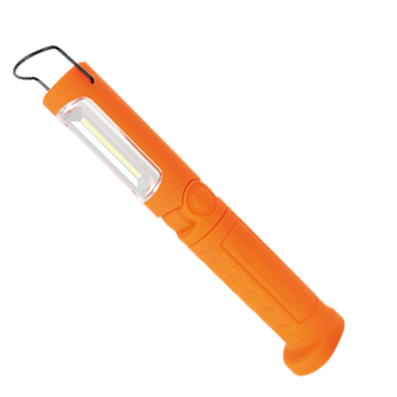 Kunzer Akku LED Arbeitslampe orange schwenkbar 300lm