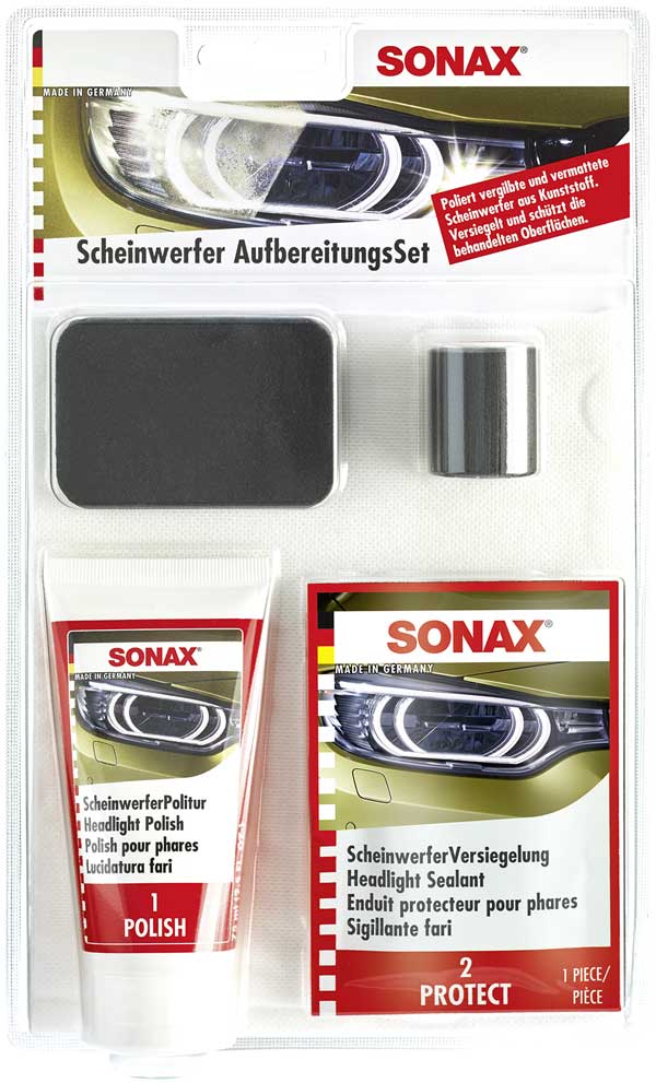 SONAX Scheinwerfer AufbereitungsSet