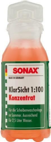 SONAX KlarSicht 1:100 Konzentrat 25ml