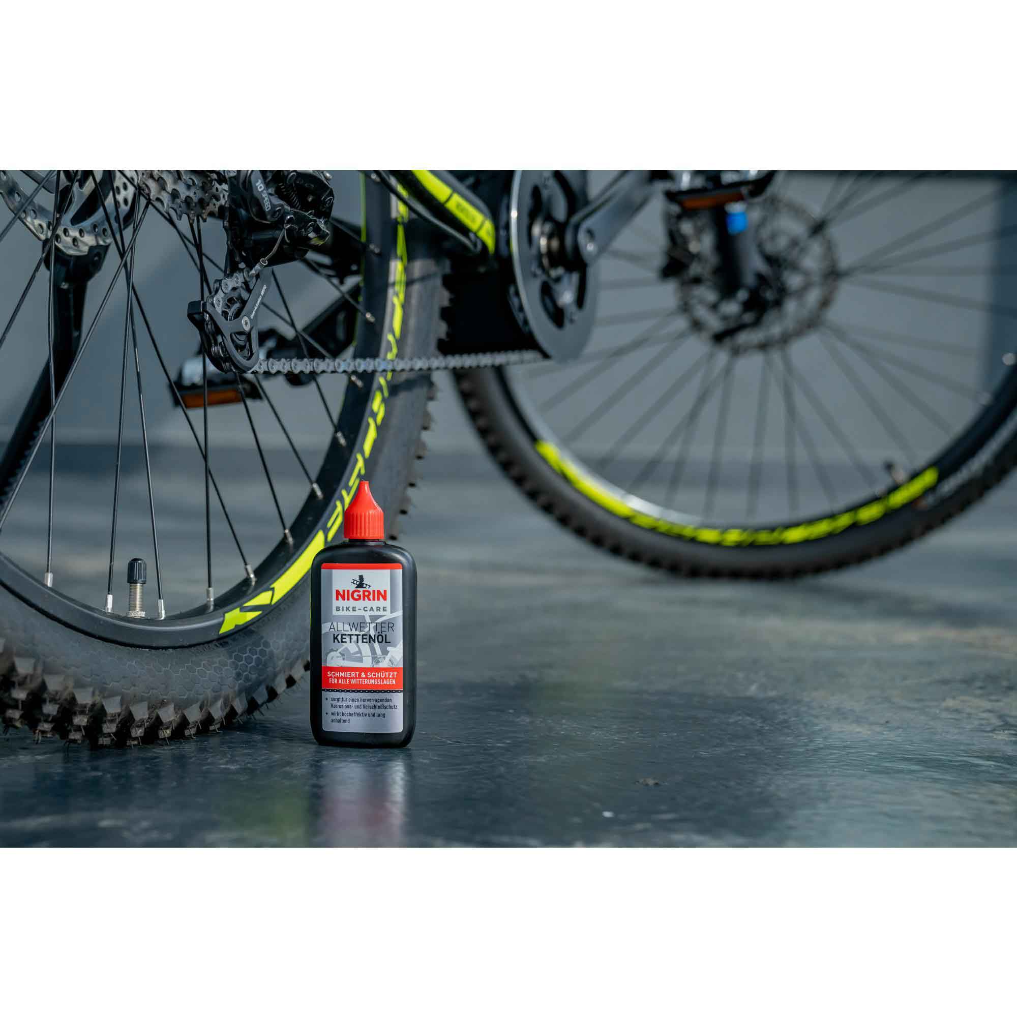 Nigrin BIKE-CARE Allwetter-Kettenöl 100ml 50079