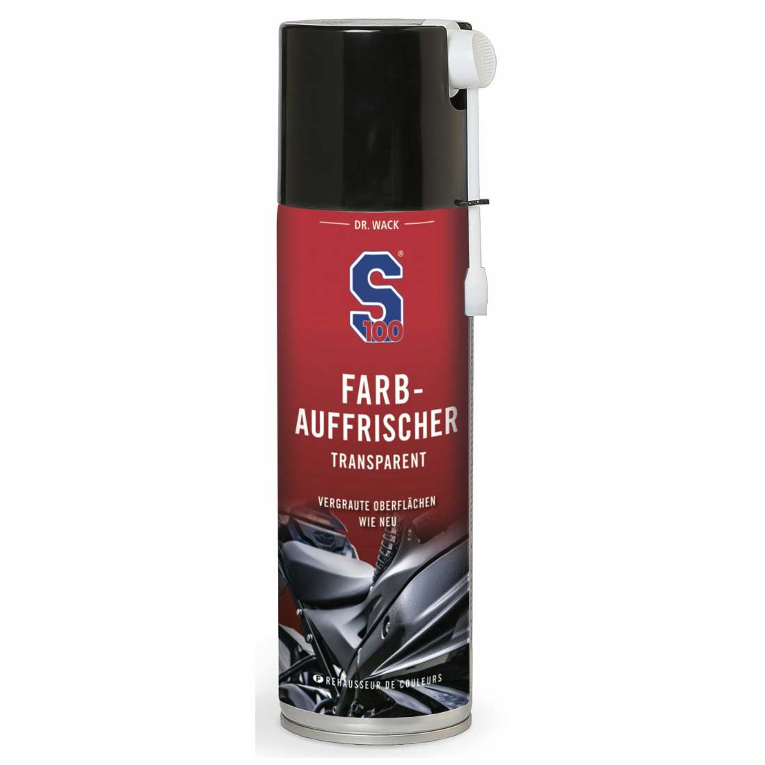 S100 Farb-Auffrischer für Metall Gummi Kunststoff 300ml 2190