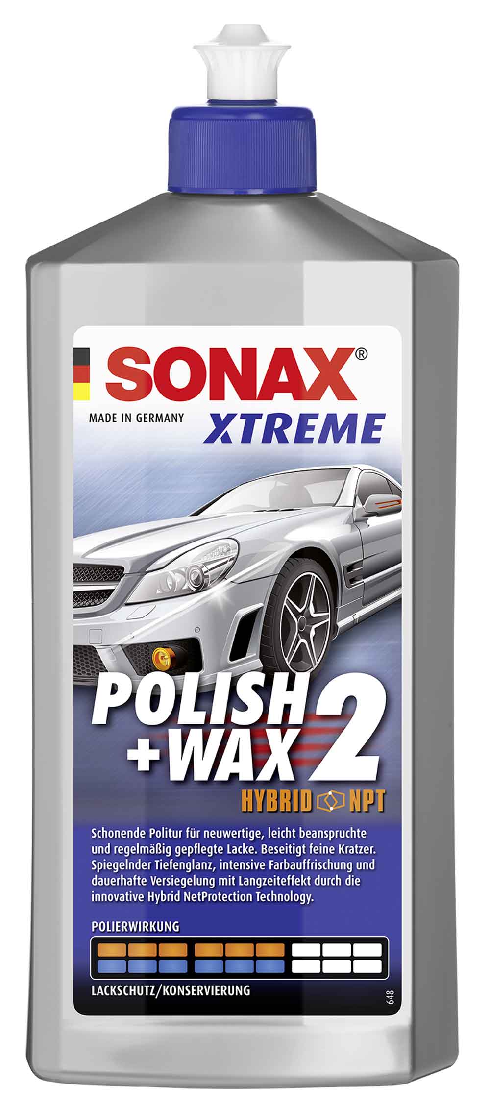 SONAX XTREME Polish+Wax 2 Hybrid NPT 500ml