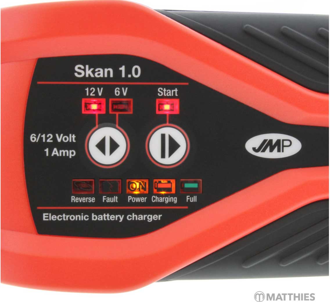 Batterie Ladegerät JMP Skan 1.0 6/12V 1A