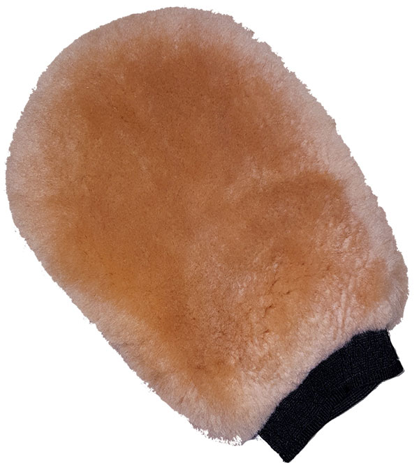 Lammfell Wasch- und Polierhandschuh 71313