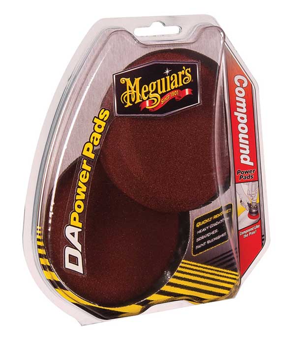 MEGUIAR'S DA Power Pads Compound 2x Polierschwämme G3507INT