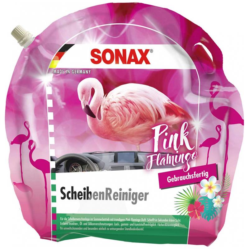 SONAX ScheibenReiniger gebrauchsfertig Pink Flamingo 3L