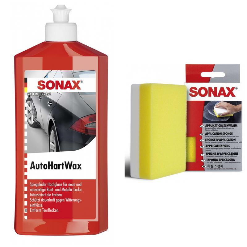 SONAX AutoHartWax 500 ml ApplikationsSchwamm