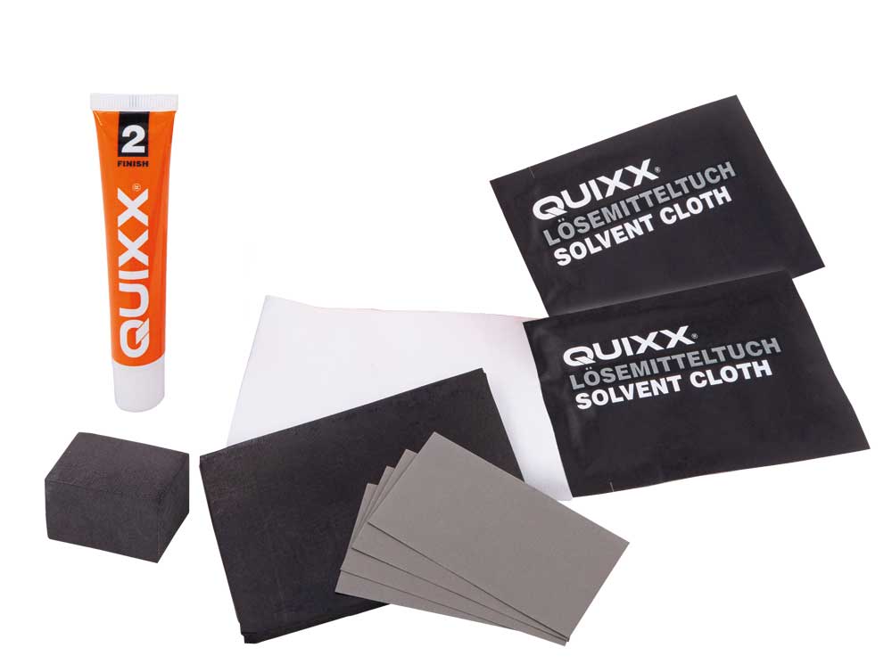 Quixx Steinschlag Reparatur-Set Schwarz