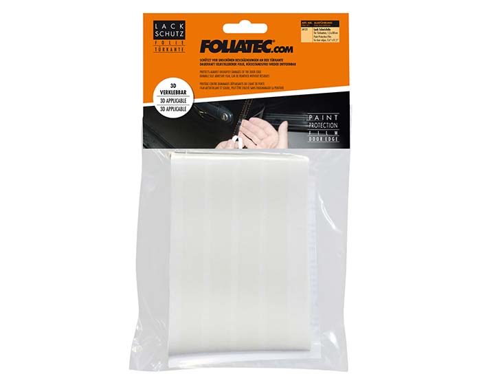 Foliatec Lack Schutzfolie Türkante transparent Set 4-teilig