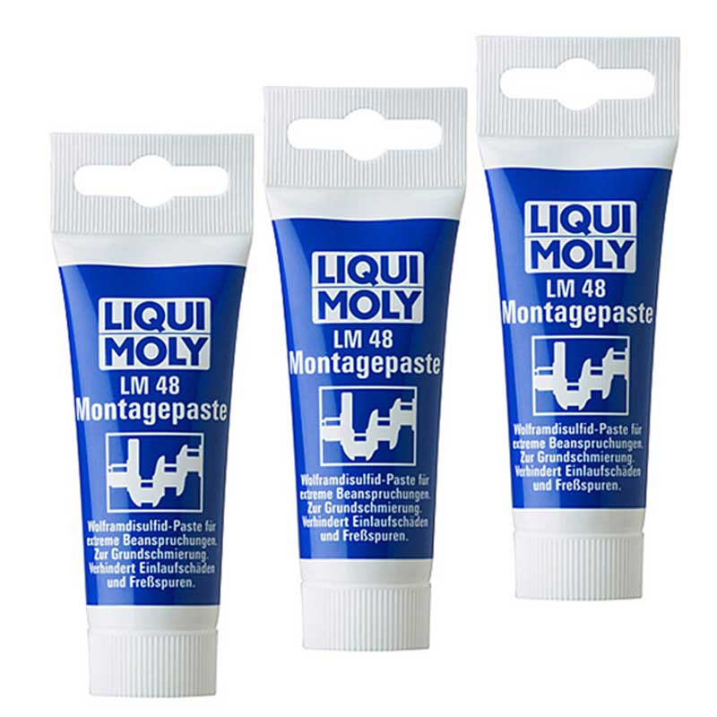 LIQUI MOLY LM 48 Montagepaste schwarz Haftschmierstoff 50g