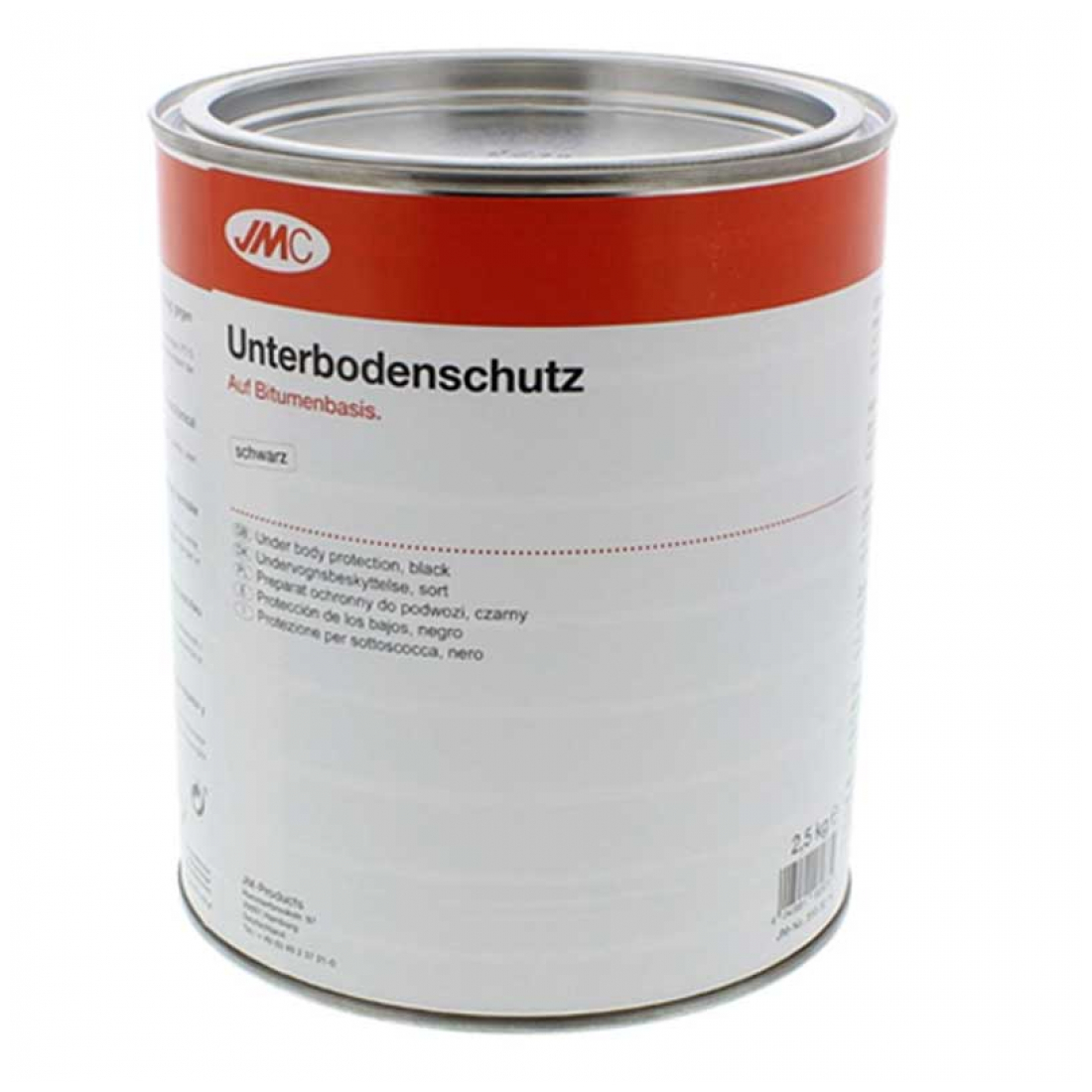 Unterbodenschutz schwarz Bitumen 2,5 kg JMC nicht Überlackierbar 5550014