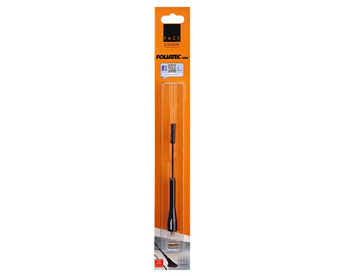 Foliatec FACT Design Antenne Typ 1.4 schwarz