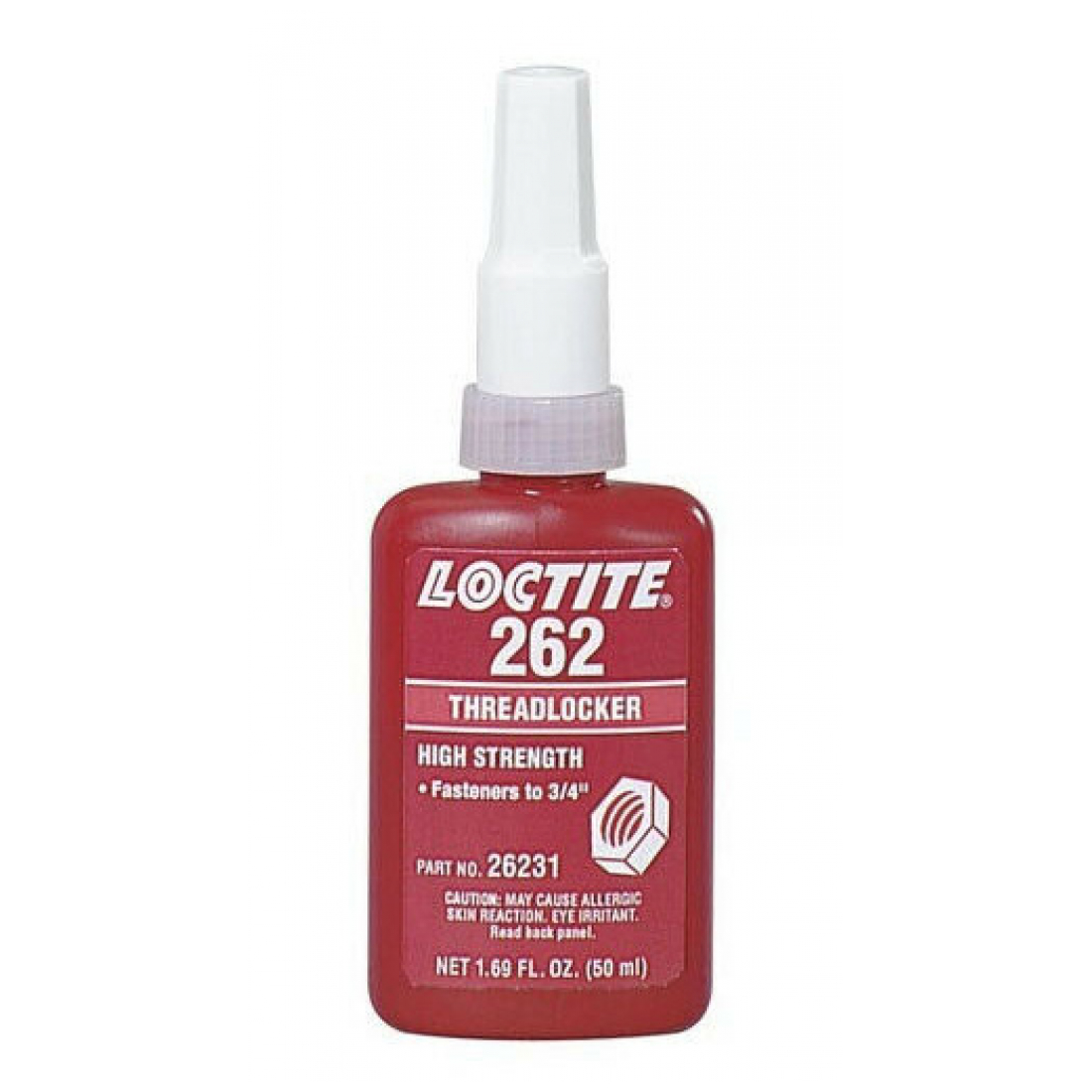 LOCTITE 262 Schraubensicherung rot mittel-/hochfest 50 ml 135376