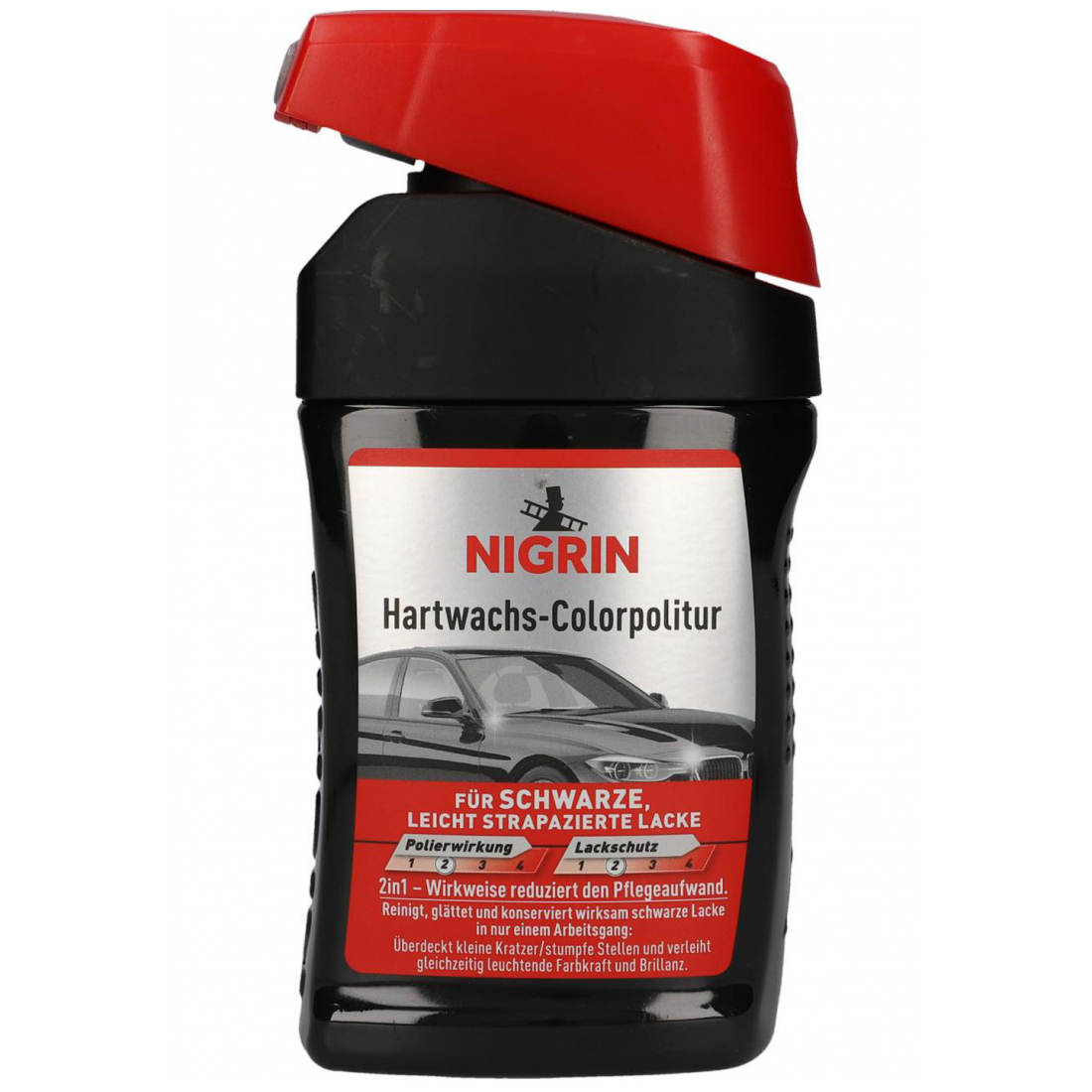 Nigrin Hartwachs-Color-Politur schwarz 300 ml 72944