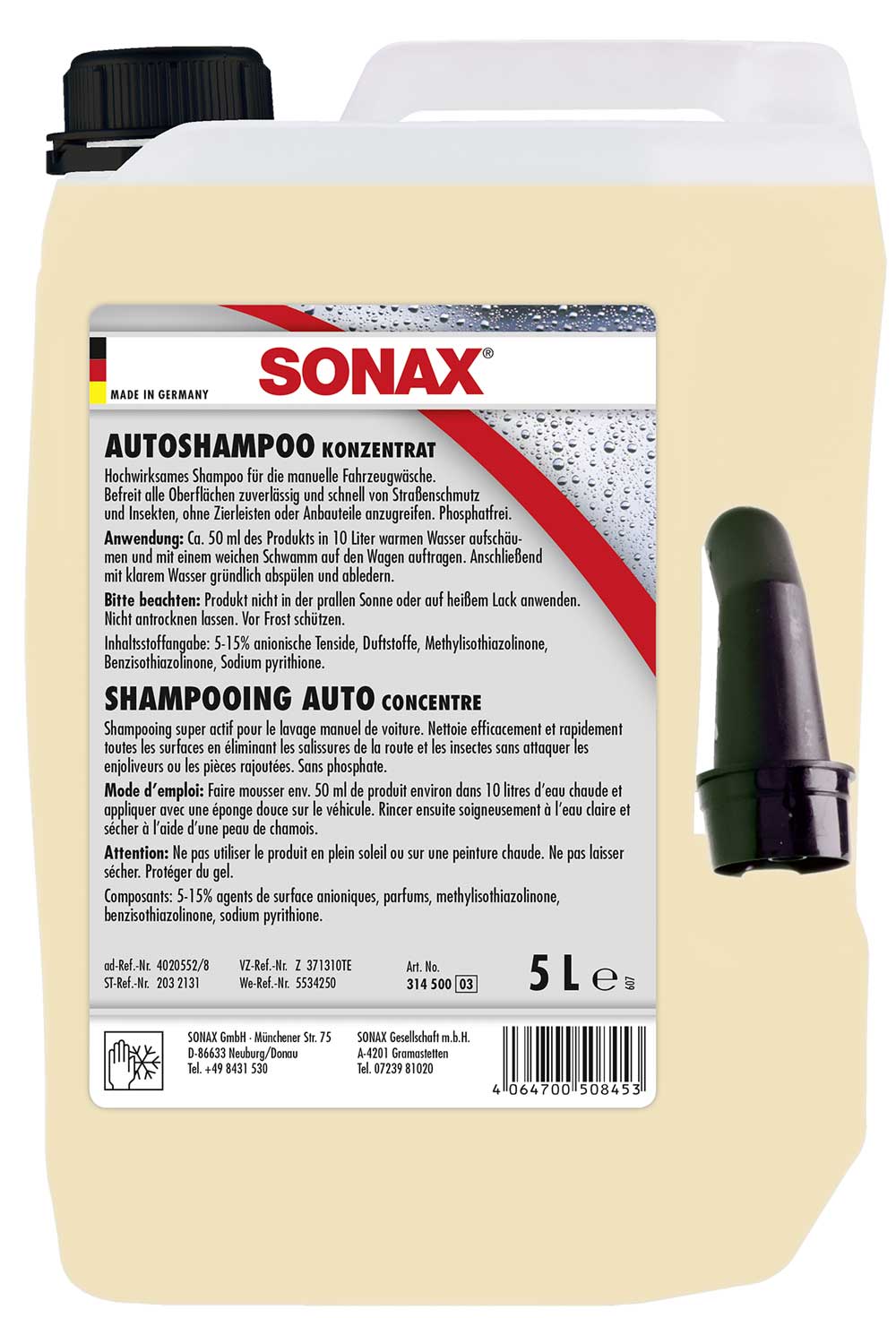 SONAX AutoShampoo Konzentrat 5L