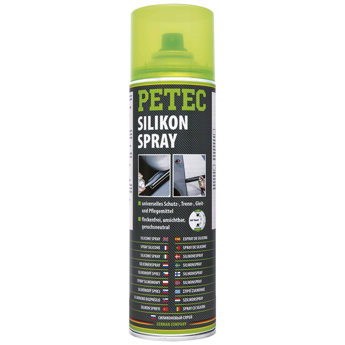 Petec Silikonspray 500 ml 70850