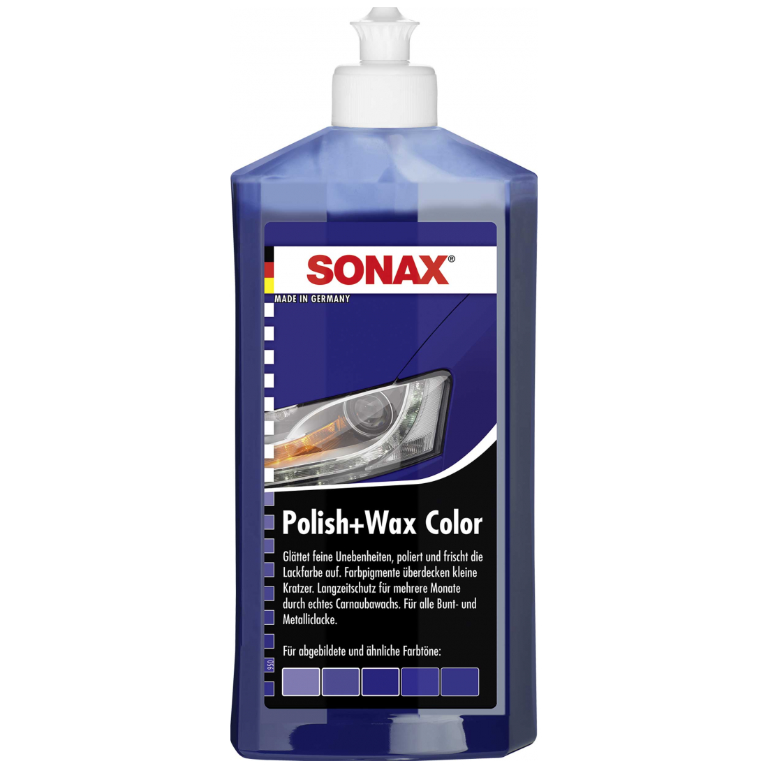 SONAX Polish & Wax Color NanoPro blau