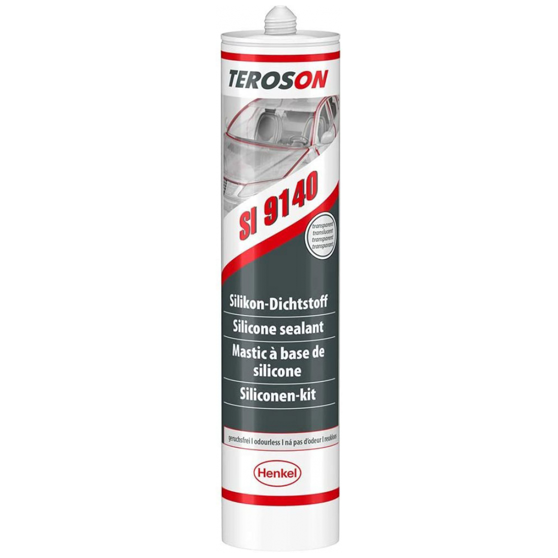 TEROSON SI 9140 Silikon-Dichtstoff transparent 310 ml