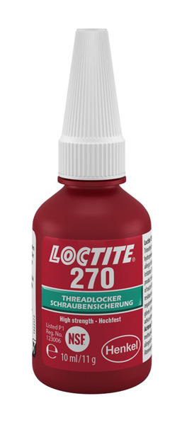 LOCTITE 270 BO Schraubensicherung hochfest grün 10 ml EN/DE 1918245