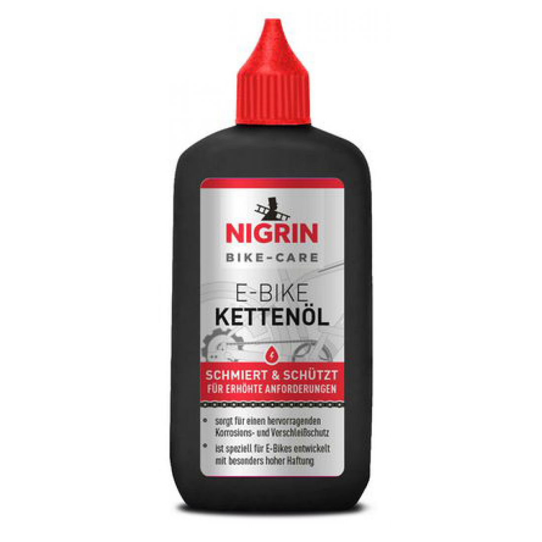 Nigrin BIKE-CARE E-Bike Kettenöl 100ml 50084