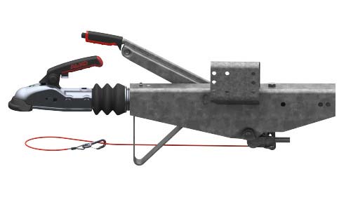 Alko Auflaufeinrichtung161 S 950 - 1600 kg oben Anhänger V-Deichsel 1251904