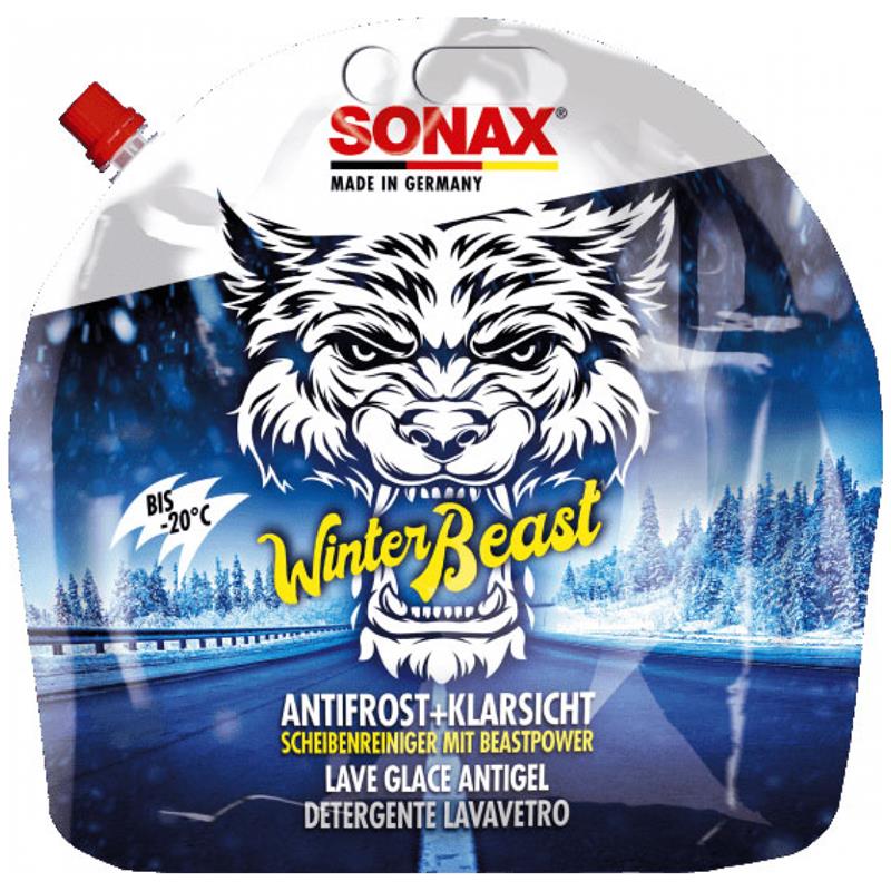 SONAX Winterbeast Antifrost+Klarsicht bis -20°C 3 Liter 01354410