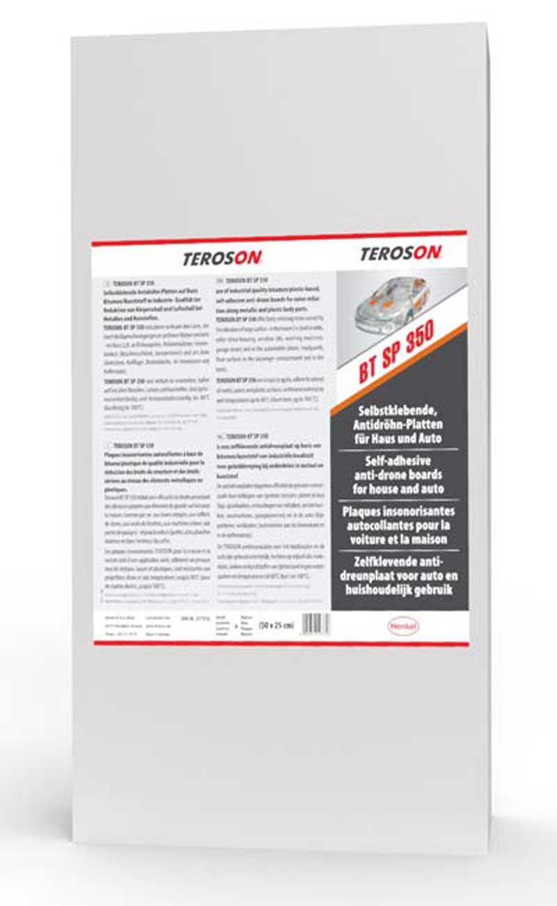 Hankel Teroson BT 350 Anti-Dröhn Lärmschutzplatte 50x25cm 6erPack