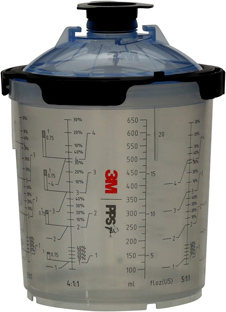 3M PPS 2.0 Set 650ml 125µm Lackier-Innenbecher 50 Stück