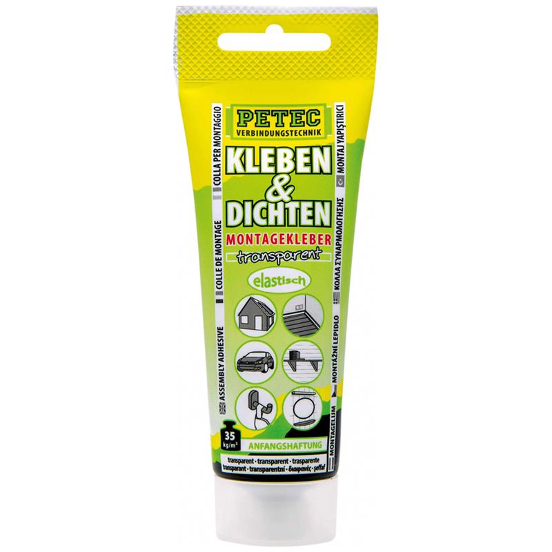 Petec Ecoline Klebstoff transparent 80 ml 94170