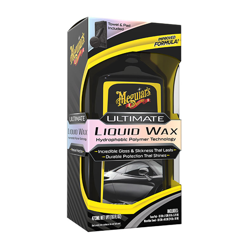 Meguiars Ultimate Liquid Wax Politur Set Lackversiegelung G210516EU