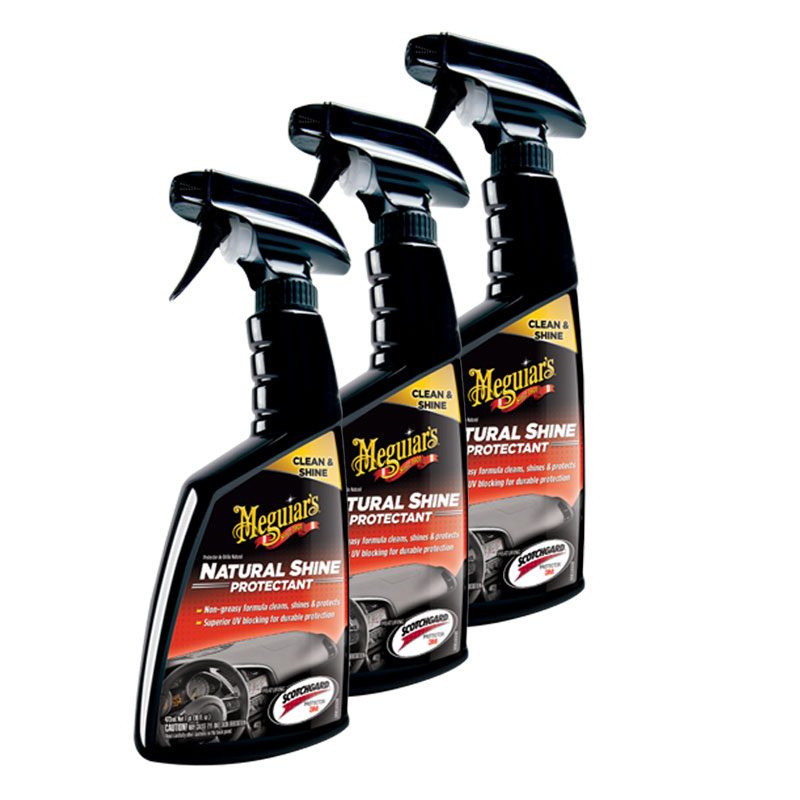 Meguiars Natural Shine Protectant Kunststoff- Gummipfleger Cockpitspray G4116EU