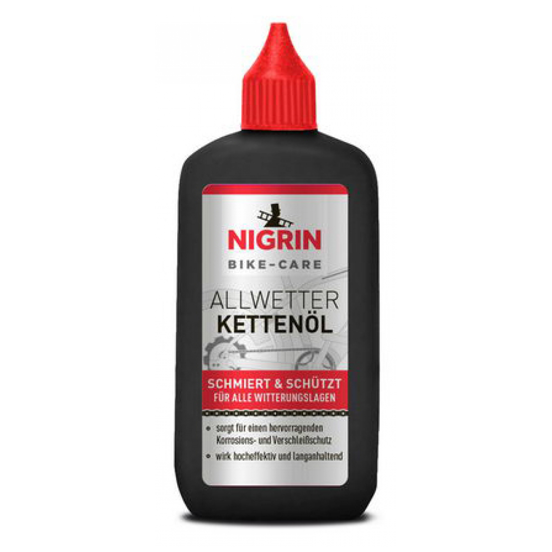 Nigrin BIKE-CARE Allwetter-Kettenöl 100ml 50079