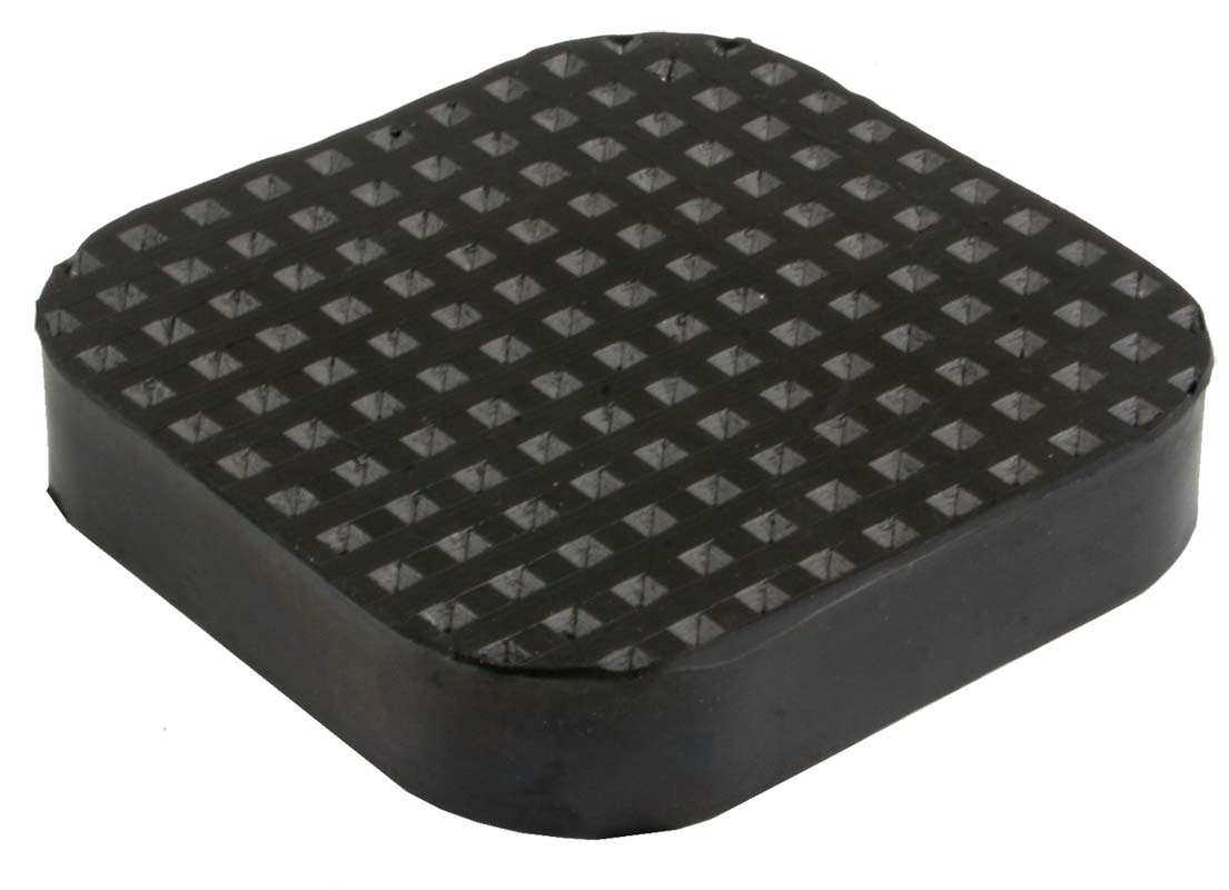 Busching Gummiauflage Pad universal für Rangierwagenheber 120x120x25mm
