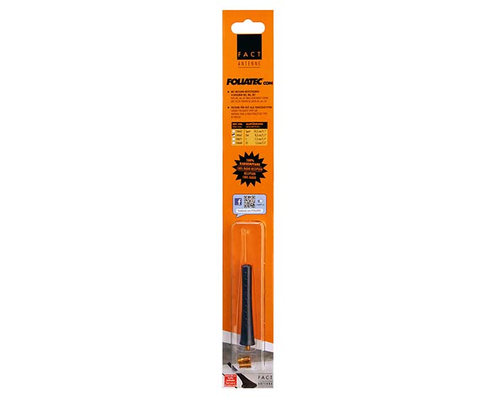 Foliatec FACT Auto Dach-Antenne DOT schwarz