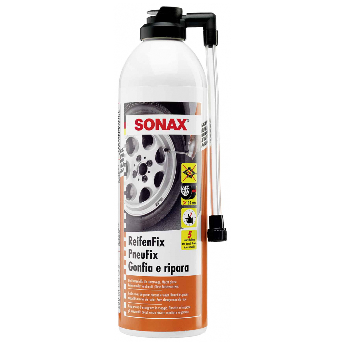 SONAX ReifenFix Reifendichtmittel 500 ml