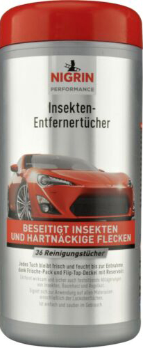 Nigrin Insekten-Entfernertücher 74649