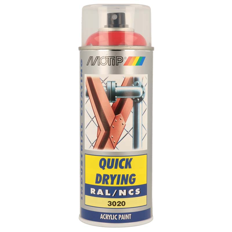 Motip Acryl RAL 3020 verkehrsrot glänzend 400ml