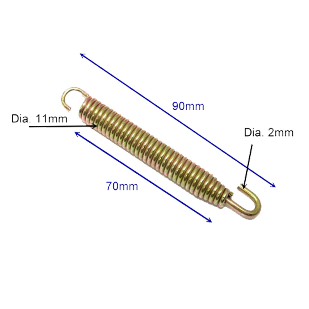 Auspuffhaltefeder JMP 90 mm Inhalt 4 Stück  7640048