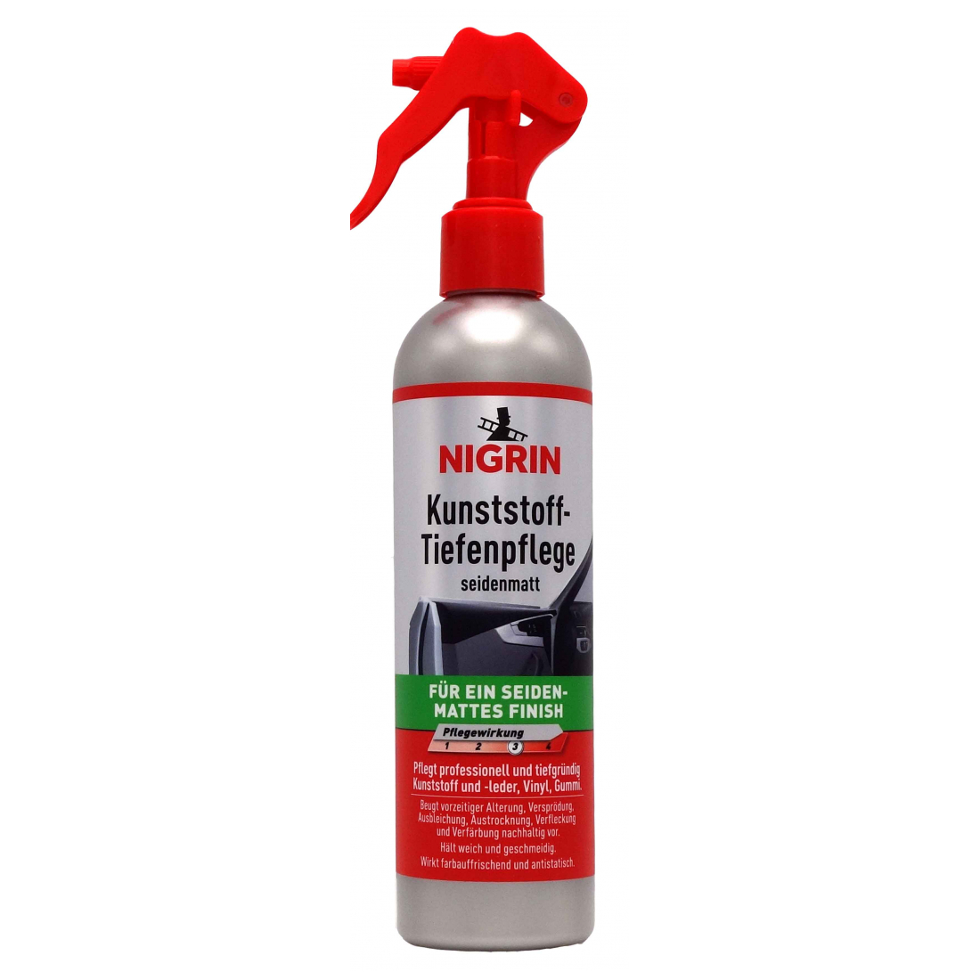 NIGRIN Kunststoff-Tiefenpflege seidenmatt 300 ml 74036