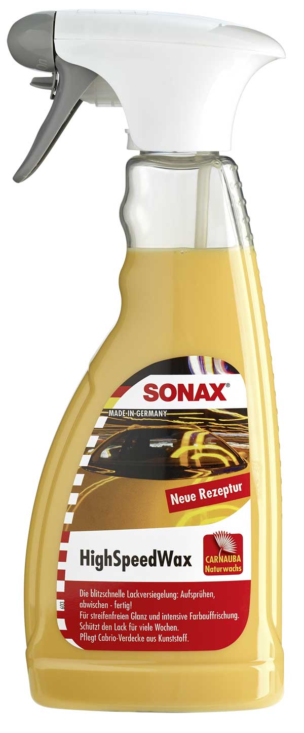 SONAX HighSpeedWax MicrofaserTücher Außen - der Lackpflegeprofi (2 St.)