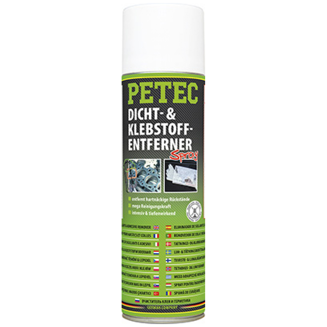 Petec Dicht- und Klebstoffentferner Spray 500ml 82150