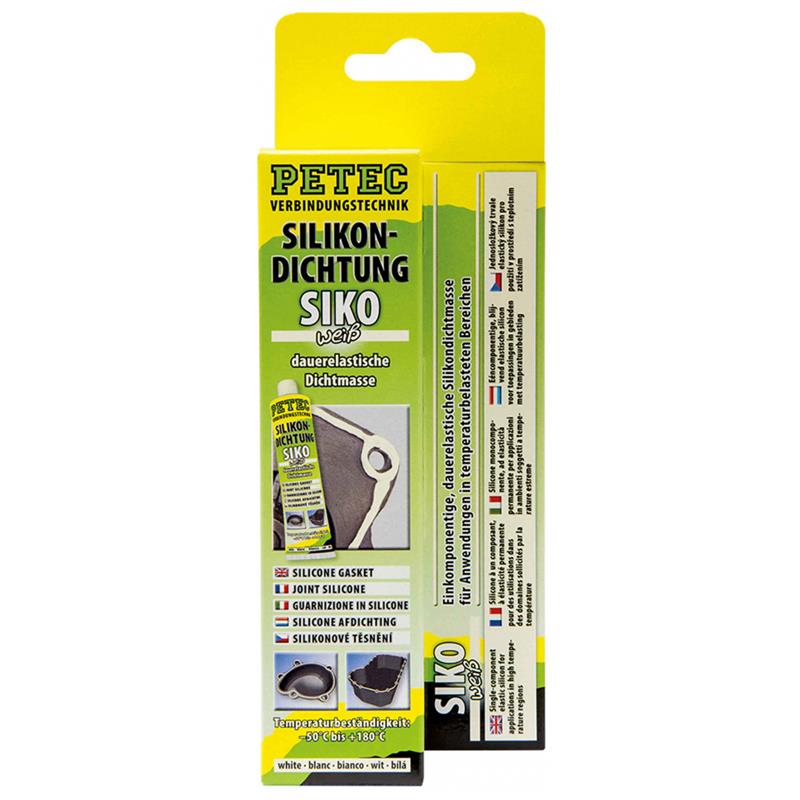 Petec Silikondichtung weiss 70 ml 97980