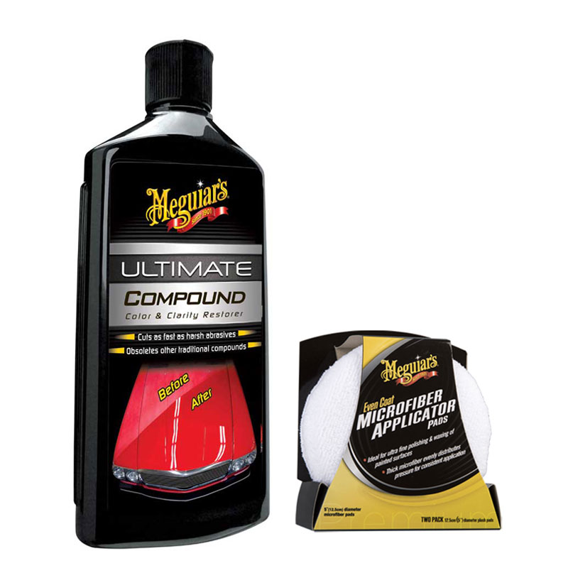 Meguiar's MEGUIARS Ultimate Compound & Even Coat Polierschwamm
