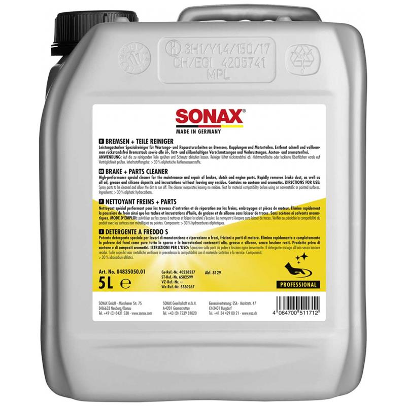 Sonax Bremsen+TeileReiniger 5L