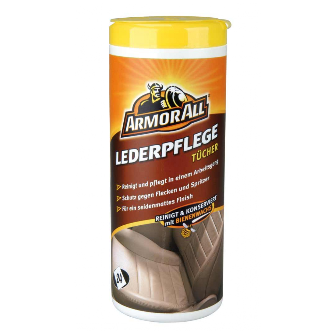 ARMOR ALL Lederpflege Tücher Dose 39020L