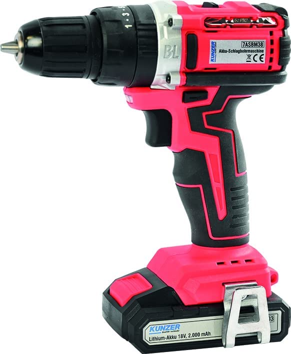 Kunzer Akku-Schlagbohrmaschine mit Schraubfunktion 7ASBM38