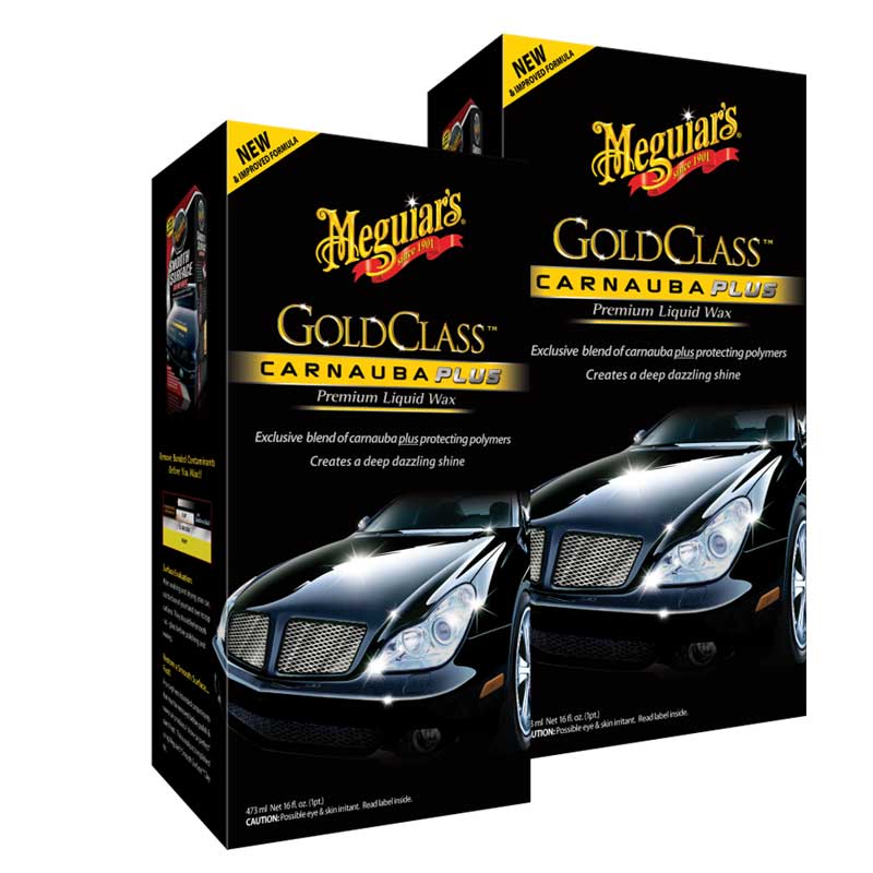 MEGUIAR'S Gold Class Liquid Carnauba Plus Wax Autowachs G7016EU 473ml