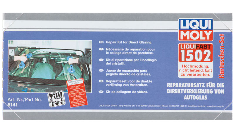 LIQUI MOLY Liquifast 1502 Scheibenkleber Kartuschen-Set