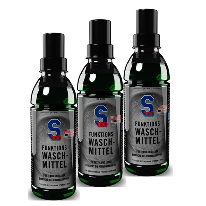 Dr. Wack S100 Funktions-Waschmitttel für Textil- und Lederbekleidung 300ml
