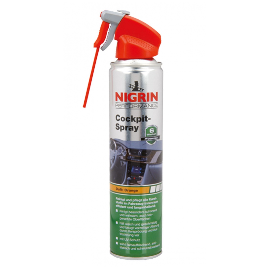 Nigrin Cockpit-Spray Orange 400 ml 73894